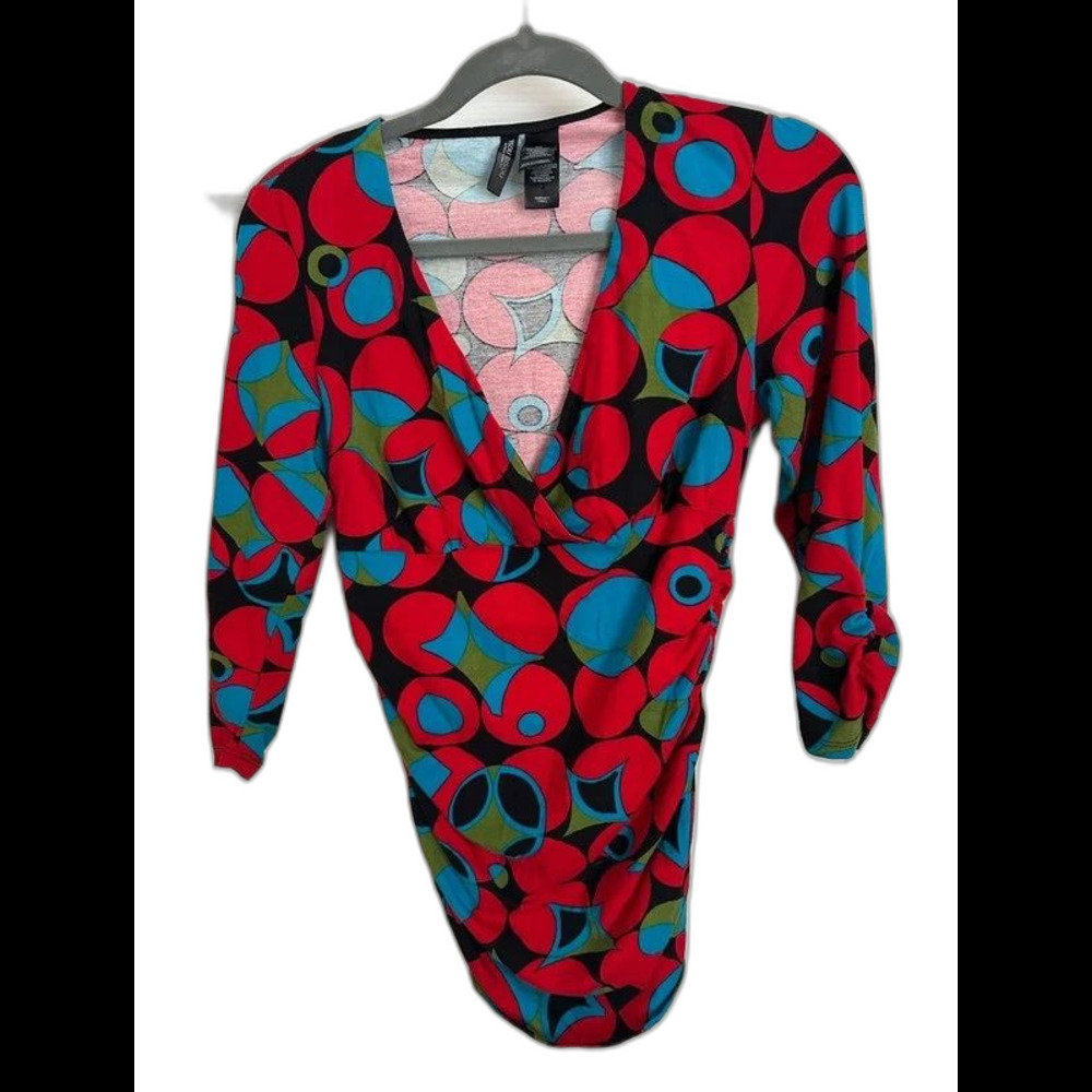 Groovy Style 3/4 Sleeve Womens Top